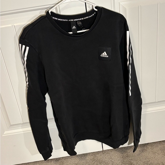 adidas Other - Adidas Men's Black Crewneck Sweater